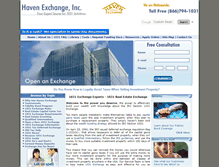 Tablet Screenshot of havenexchange.com